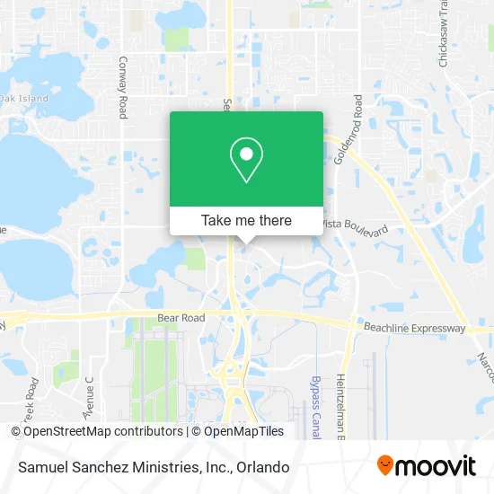 Mapa de Samuel Sanchez Ministries, Inc.