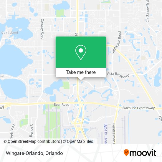 Mapa de Wingate-Orlando