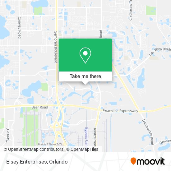 Mapa de Elsey Enterprises