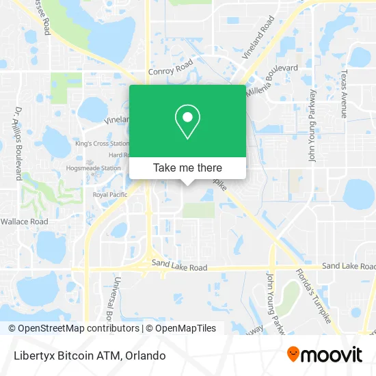 Libertyx Bitcoin ATM map