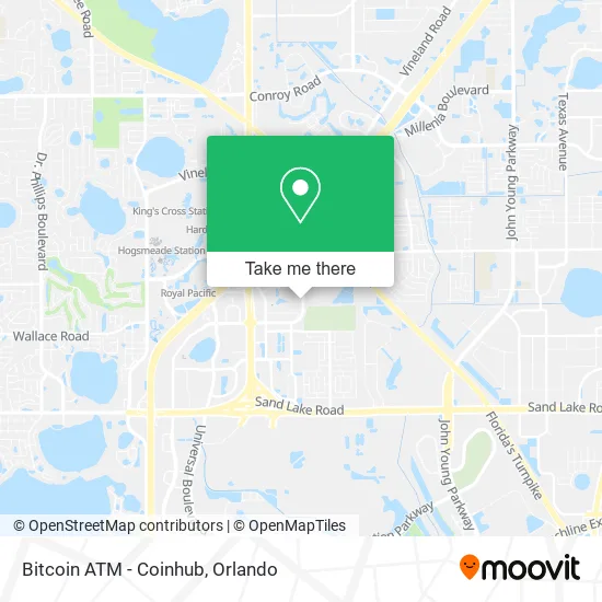 Bitcoin ATM - Coinhub map