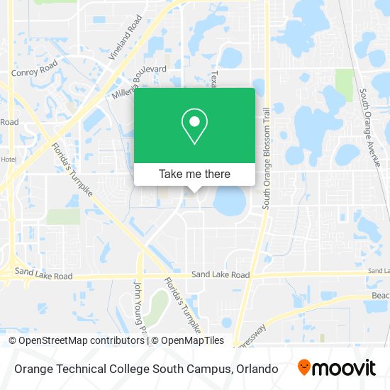 Mapa de Orange Technical College South Campus