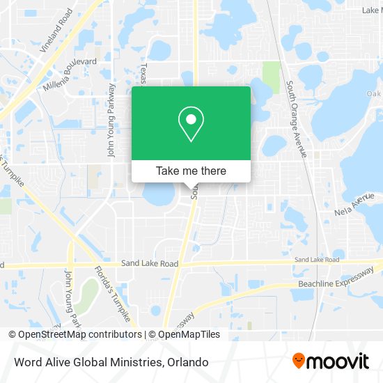 Word Alive Global Ministries map