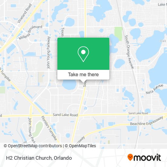 H2 Christian Church map