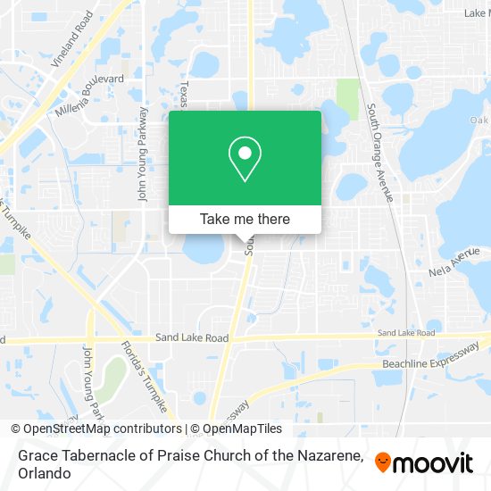 Mapa de Grace Tabernacle of Praise Church of the Nazarene