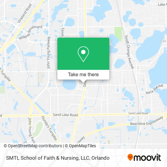 Mapa de SMTL School of Faith & Nursing, LLC