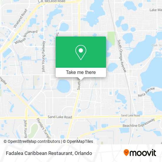 Mapa de Fadalea Caribbean Restaurant