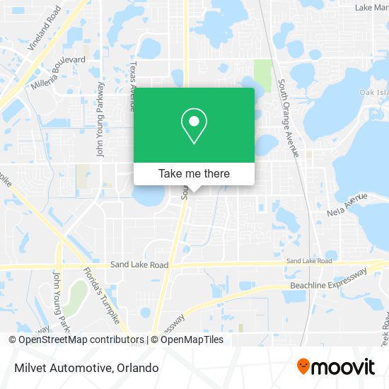 Mapa de Milvet Automotive