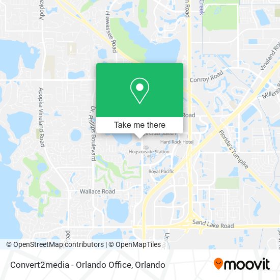 Convert2media - Orlando Office map
