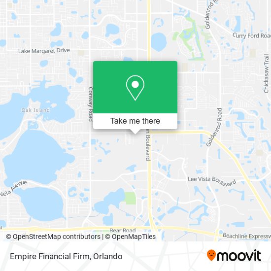 Empire Financial Firm map