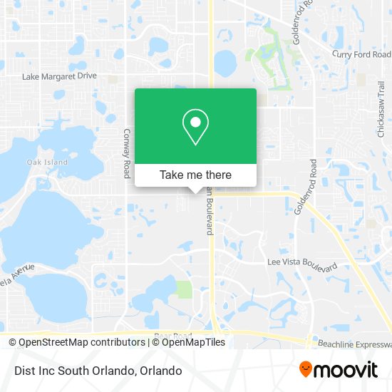 Dist Inc South Orlando map