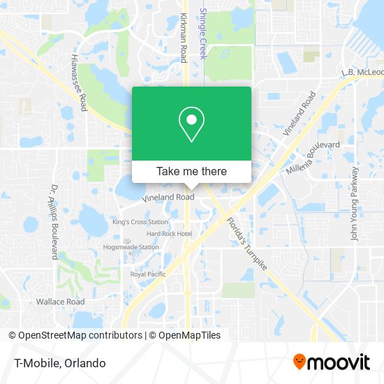 T-Mobile map