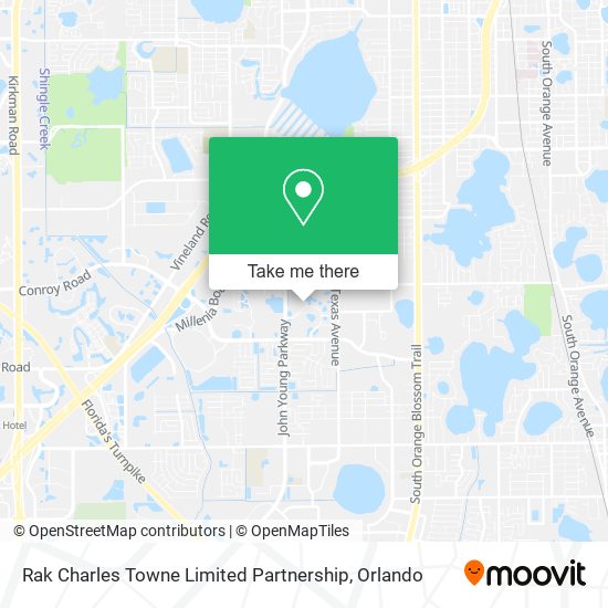 Mapa de Rak Charles Towne Limited Partnership