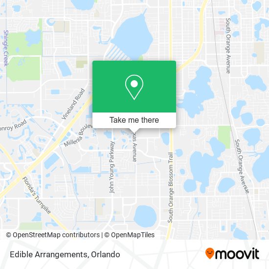 Edible Arrangements map