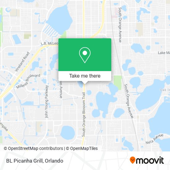 Mapa de BL Picanha Grill