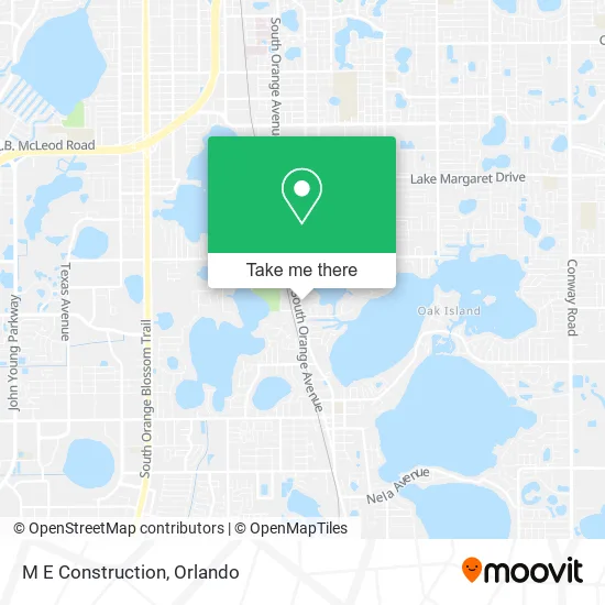 Mapa de M E Construction