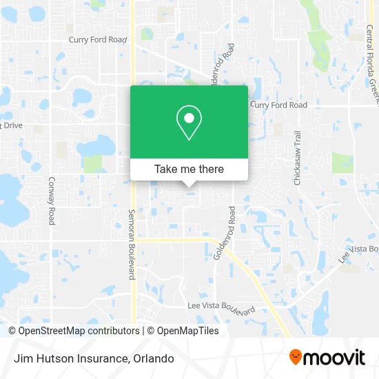 Jim Hutson Insurance map