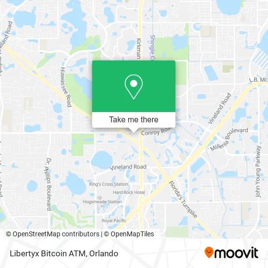 Libertyx Bitcoin ATM map