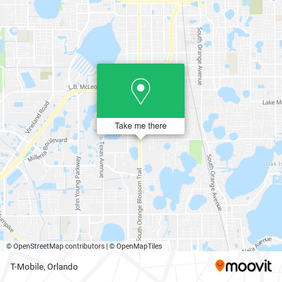 T-Mobile map