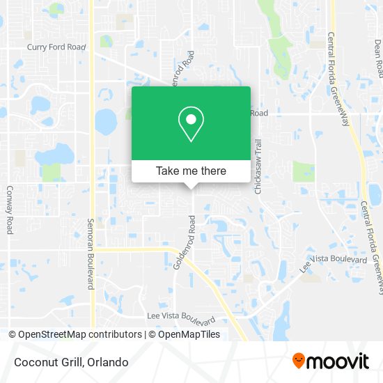 Coconut Grill map