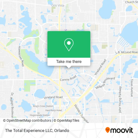 The Total Experience LLC map