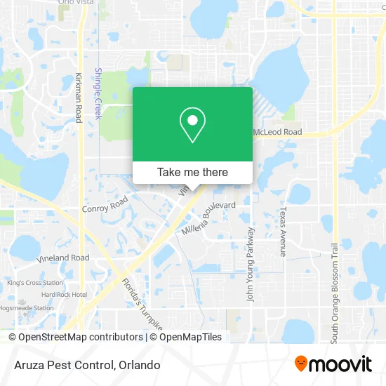 Aruza Pest Control map