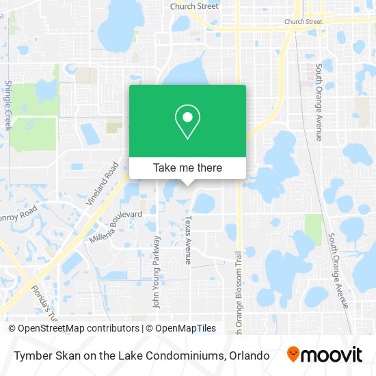 Mapa de Tymber Skan on the Lake Condominiums
