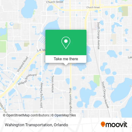 Wahington Transportation map