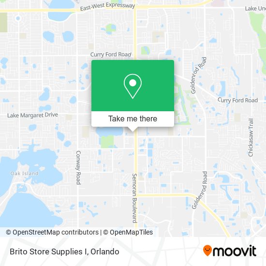 Brito Store Supplies I map