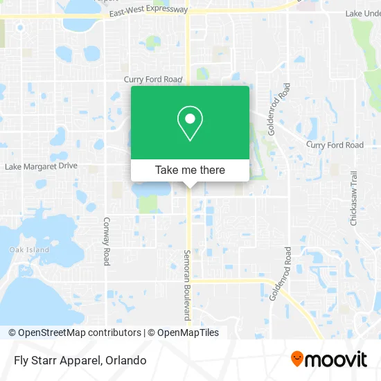 Fly Starr Apparel map