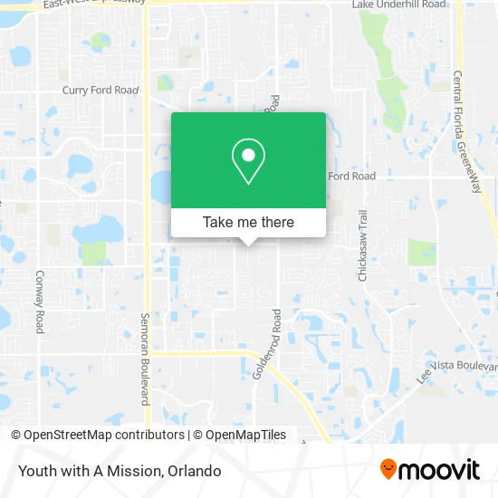 Mapa de Youth with A Mission