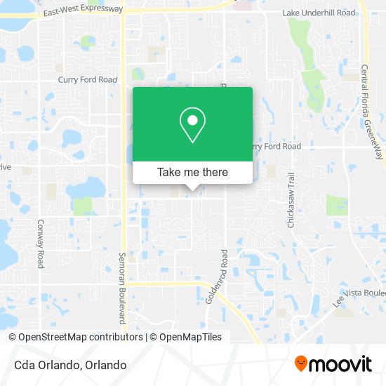 Cda Orlando map