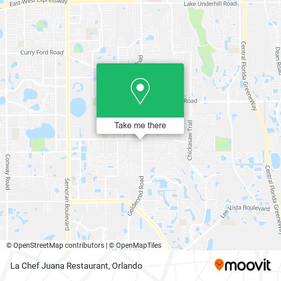 La Chef Juana Restaurant map