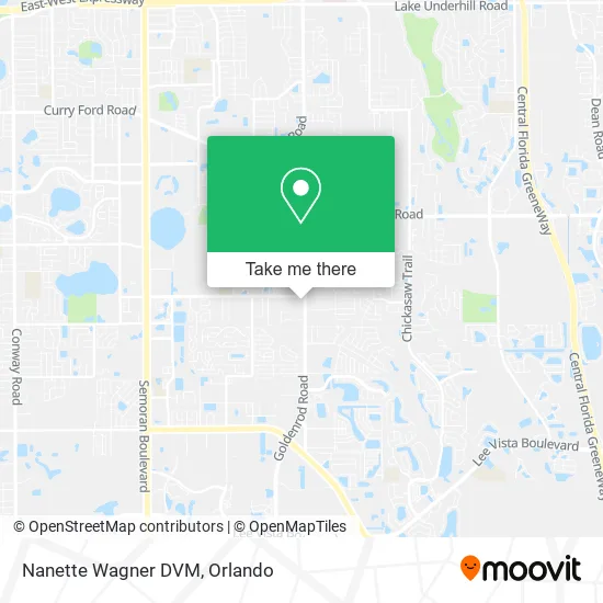 Mapa de Nanette Wagner DVM