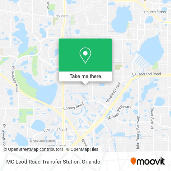 Mapa de MC Leod Road Transfer Station