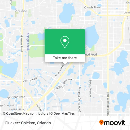 Mapa de Cluckerz Chicken