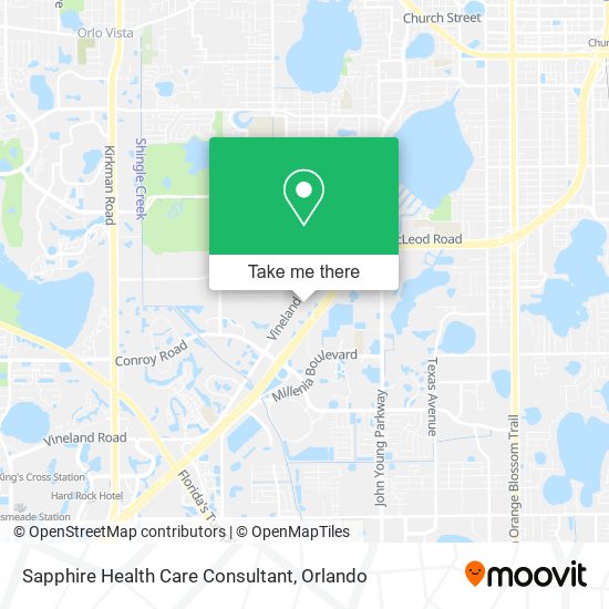 Mapa de Sapphire Health Care Consultant