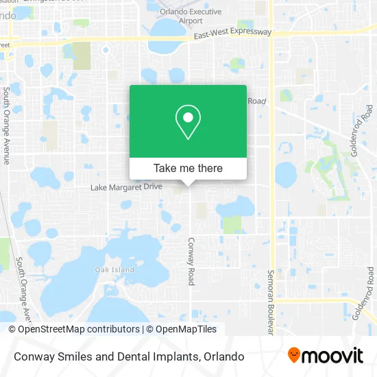 Conway Smiles and Dental Implants map