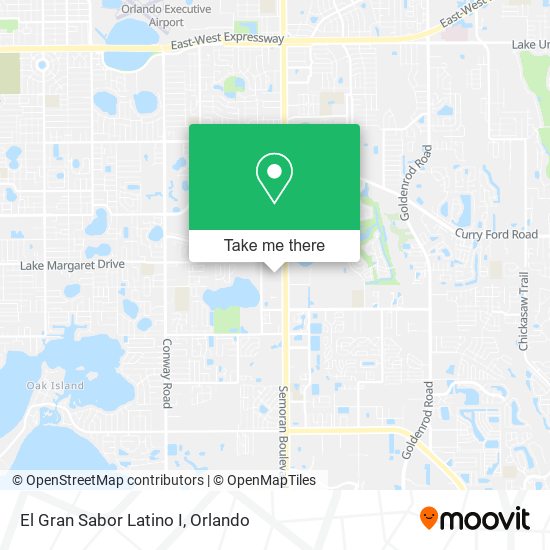 El Gran Sabor Latino I map