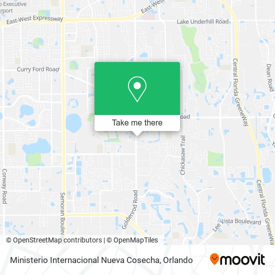Ministerio Internacional Nueva Cosecha map