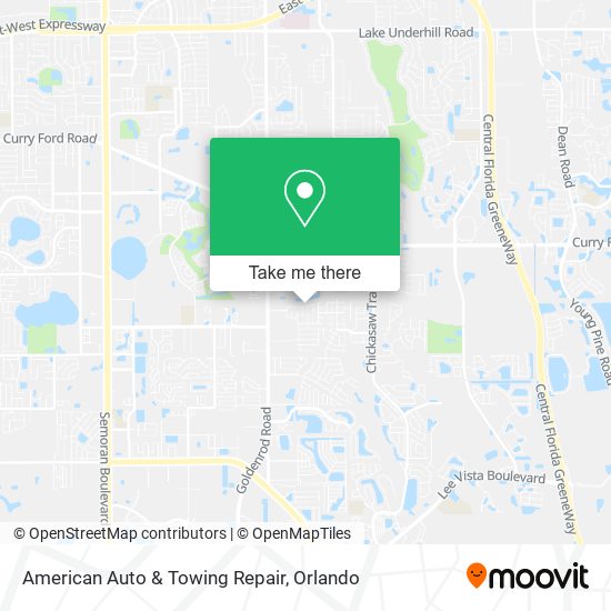 American Auto & Towing Repair map