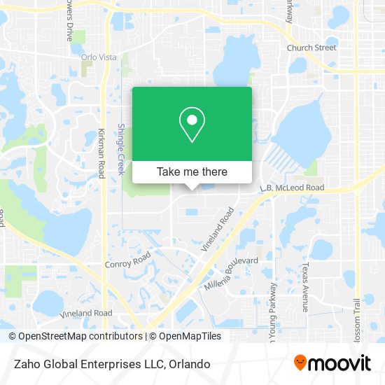 Zaho Global Enterprises LLC map
