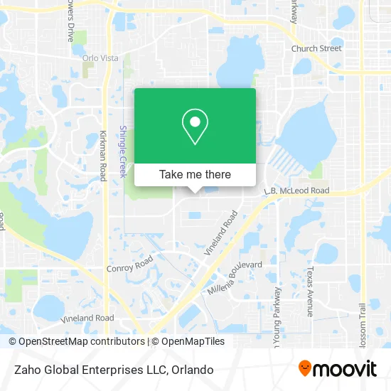 Mapa de Zaho Global Enterprises LLC