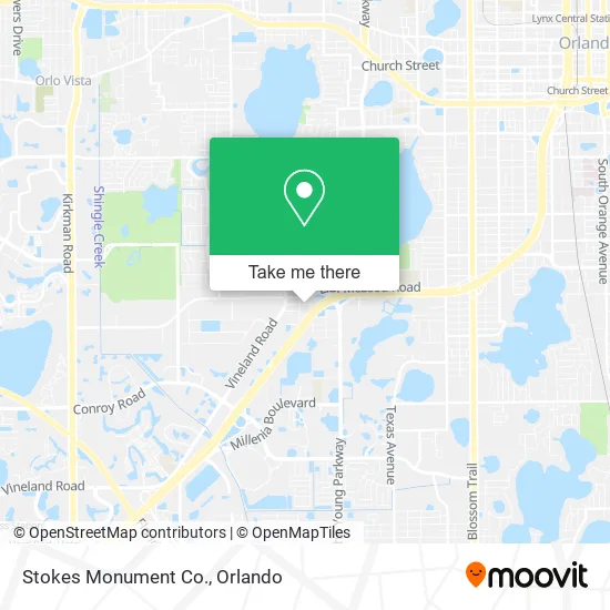 Stokes Monument Co. map