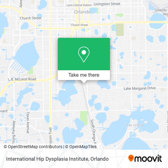 International Hip Dysplasia Institute map