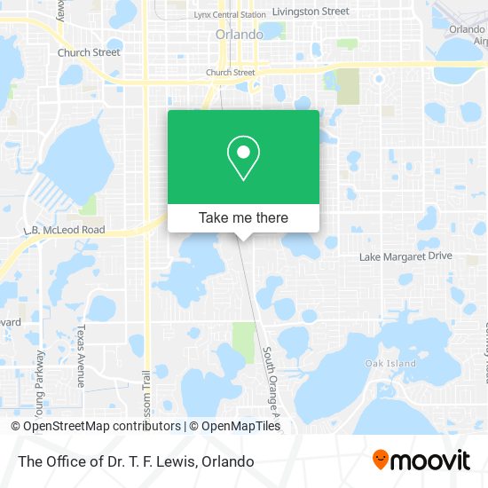 Mapa de The Office of Dr. T. F. Lewis