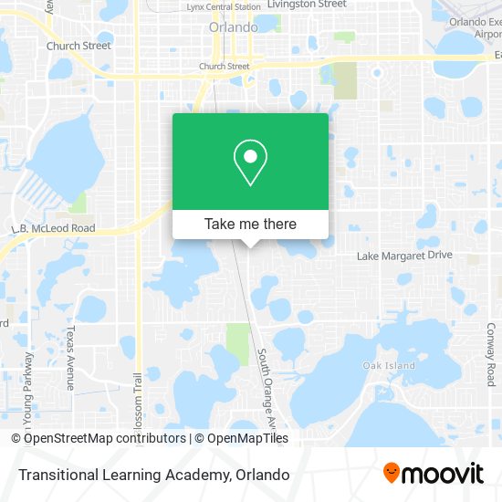 Mapa de Transitional Learning Academy