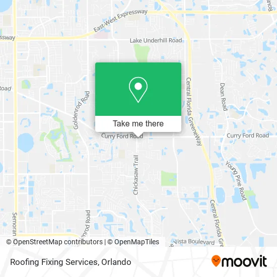 Roofing Fixing Services map