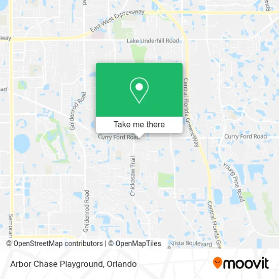 Arbor Chase Playground map