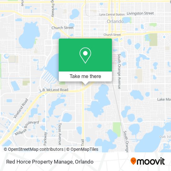 Mapa de Red Horce Property Manage